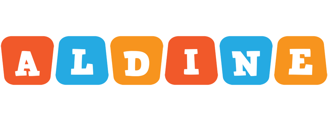 Aldine comics logo