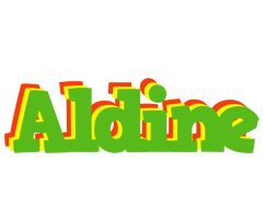 Aldine crocodile logo