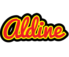 Aldine fireman logo