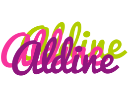 Aldine flowers logo