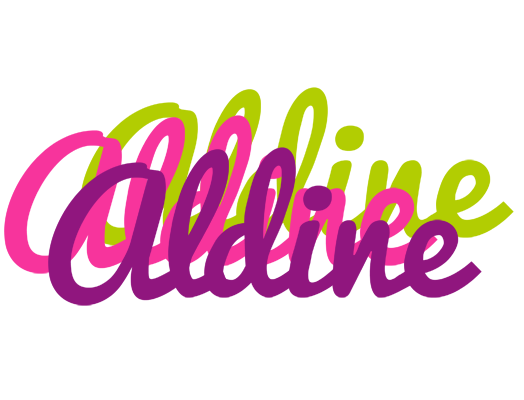 Aldine flowers logo