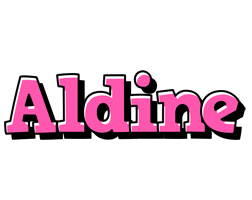 Aldine girlish logo