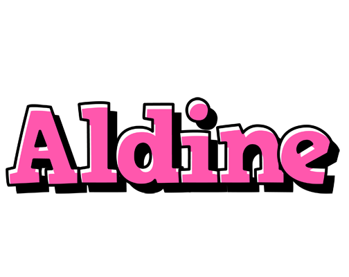 Aldine girlish logo