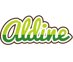 Aldine golfing logo