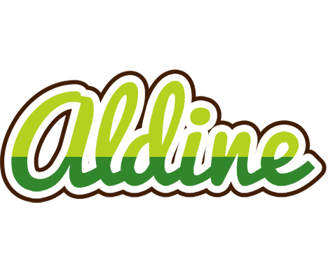 Aldine golfing logo
