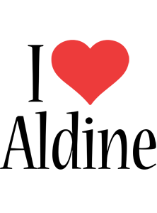 Aldine i-love logo