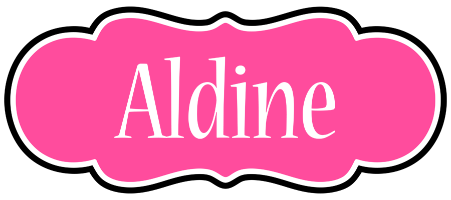 Aldine invitation logo