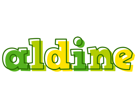 Aldine juice logo