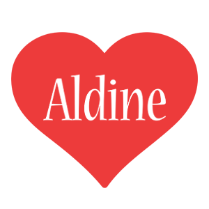 Aldine love logo