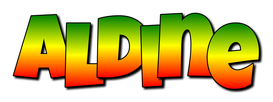 Aldine mango logo