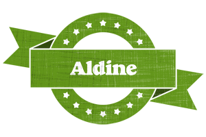 Aldine natural logo