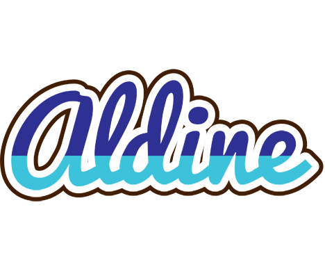Aldine raining logo
