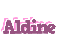 Aldine relaxing logo