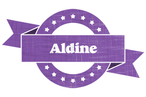Aldine royal logo