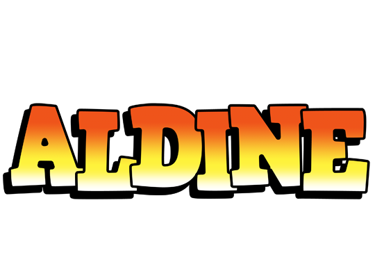 Aldine sunset logo