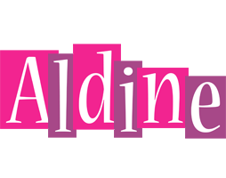 Aldine whine logo