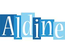 Aldine winter logo