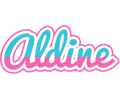 Aldine woman logo