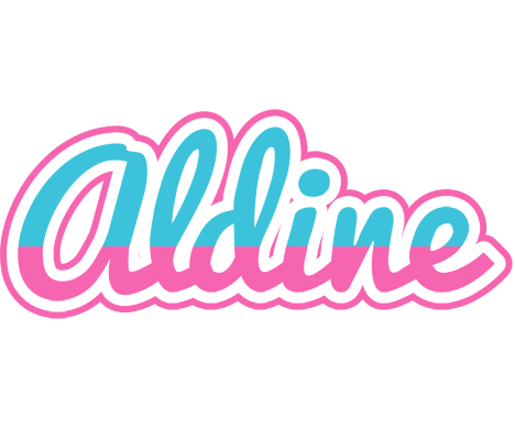 Aldine woman logo