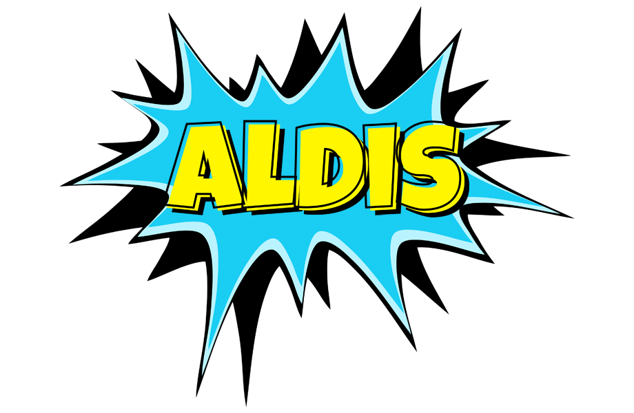 Aldis amazing logo