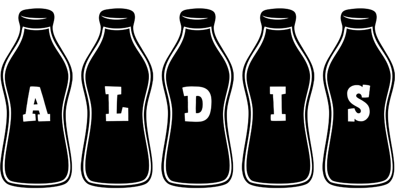Aldis bottle logo