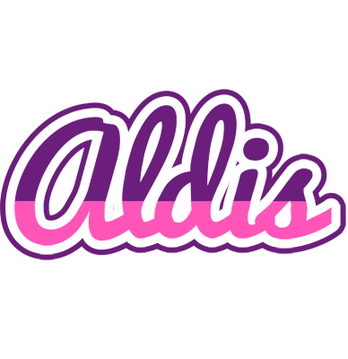 Aldis cheerful logo