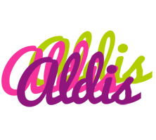 Aldis flowers logo