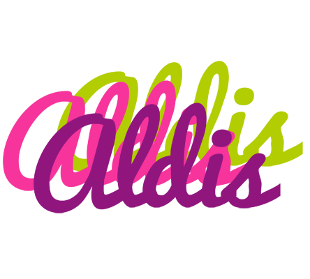 Aldis flowers logo