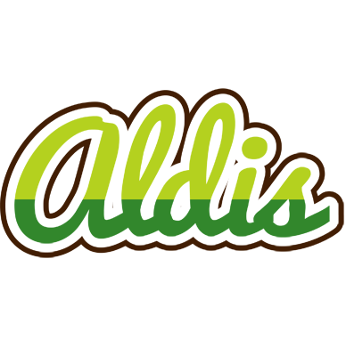 Aldis golfing logo