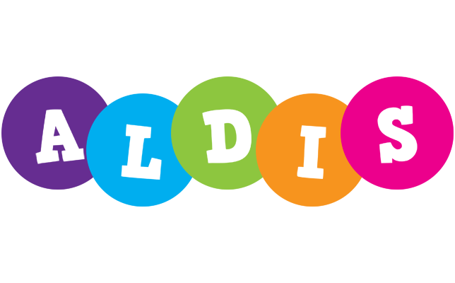 Aldis happy logo