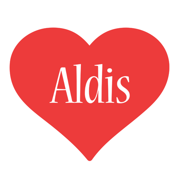 Aldis love logo