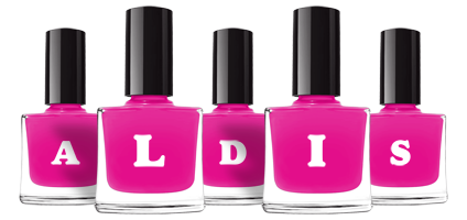 Aldis nails logo