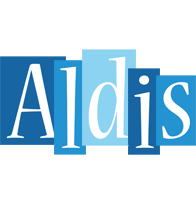 Aldis winter logo