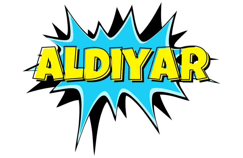 Aldiyar amazing logo