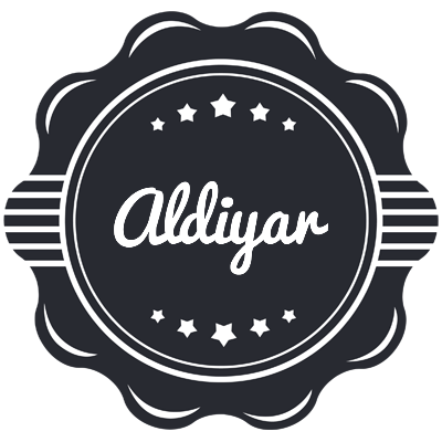 Aldiyar badge logo