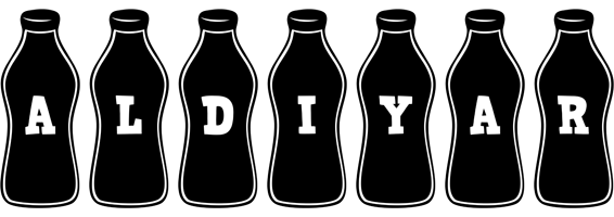 Aldiyar bottle logo