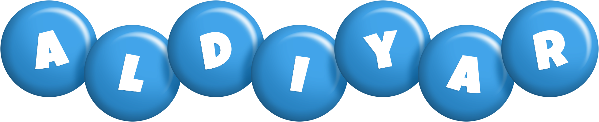 Aldiyar candy-blue logo