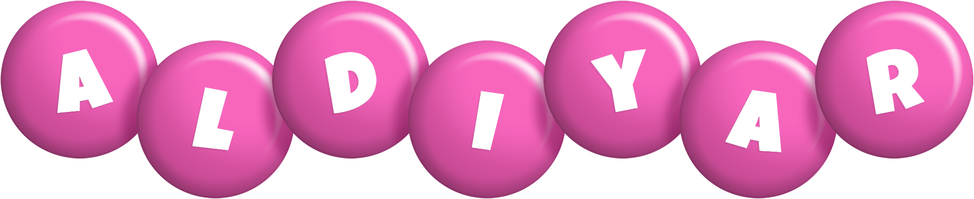 Aldiyar candy-pink logo