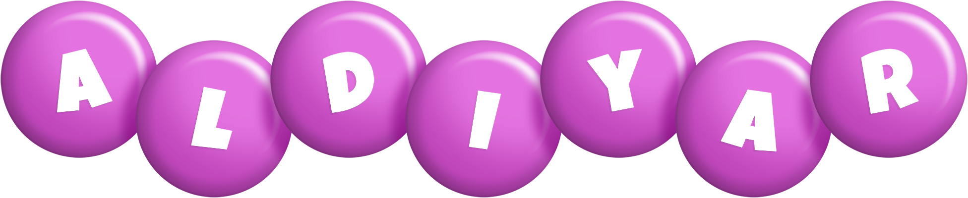 Aldiyar candy-purple logo