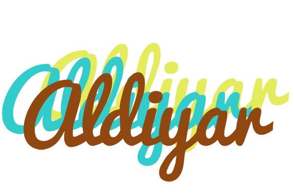 Aldiyar cupcake logo