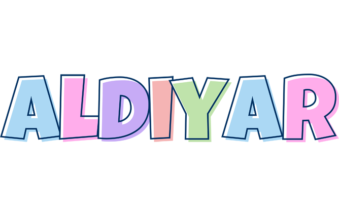 Aldiyar pastel logo