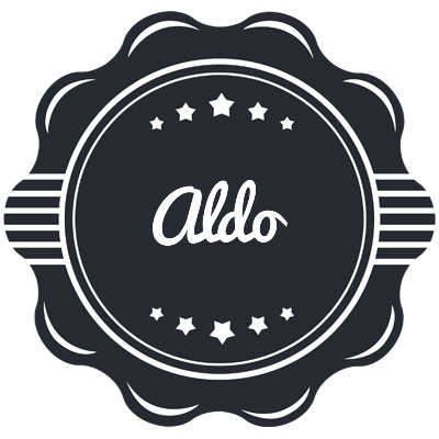 Aldo badge logo