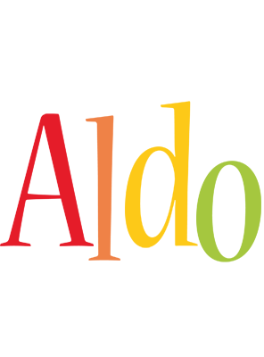 Aldo birthday logo