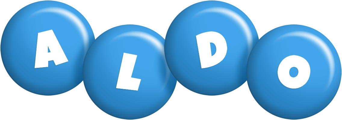 Aldo candy-blue logo
