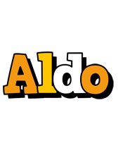 Aldo cartoon logo