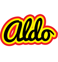 Aldo flaming logo