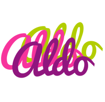 Aldo flowers logo