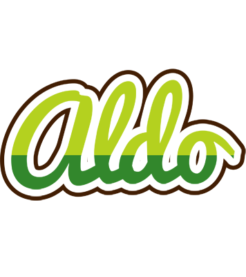 Aldo golfing logo