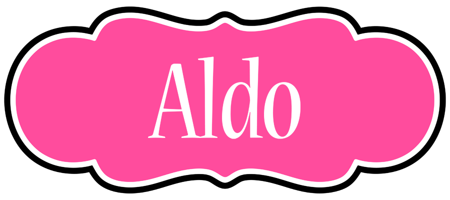 Aldo invitation logo