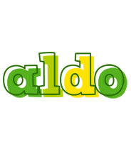 Aldo juice logo